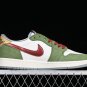 Jordan 1 Low CNY Year Of The Drago White Gold Orange Green