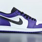 Jordan 1 Low Court Purple White
