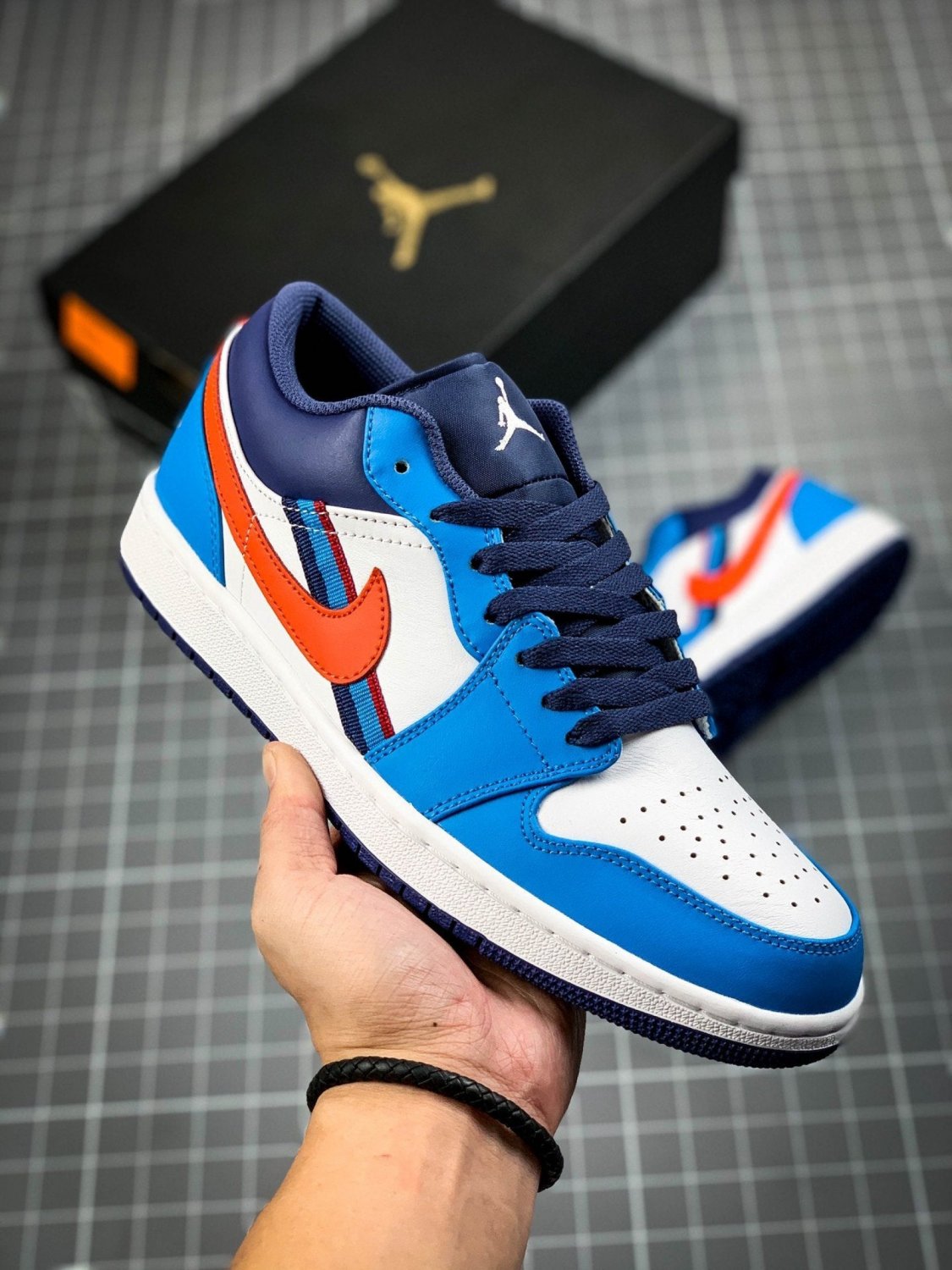 Jordan 1 Low Game Time Grade Blue