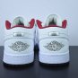Jordan 1 Low GS WhiteRedBlack