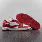 Off-White X Travis Scott X Air Jordan 1 Low WhiteRed