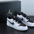 Jordan 1 Low White Black