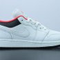 Jordan 1 Low White Red Black