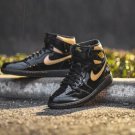 Jordan 1 Retro High Black Metallic Gold