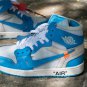 Jordan 1 Retro High Off-White University Powder Blue