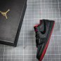 Jordan 1 Retro Low &acirc;��Black Silver Red&acirc;��
