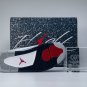 Jordan 4 Retro White Midnight Navy