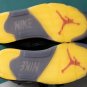 Jordan 5 Retro Off-White Black MUSLIN-FIRE Red