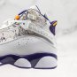 Jordan 6 Rings Hollywood White Court Purple Taxi Silver