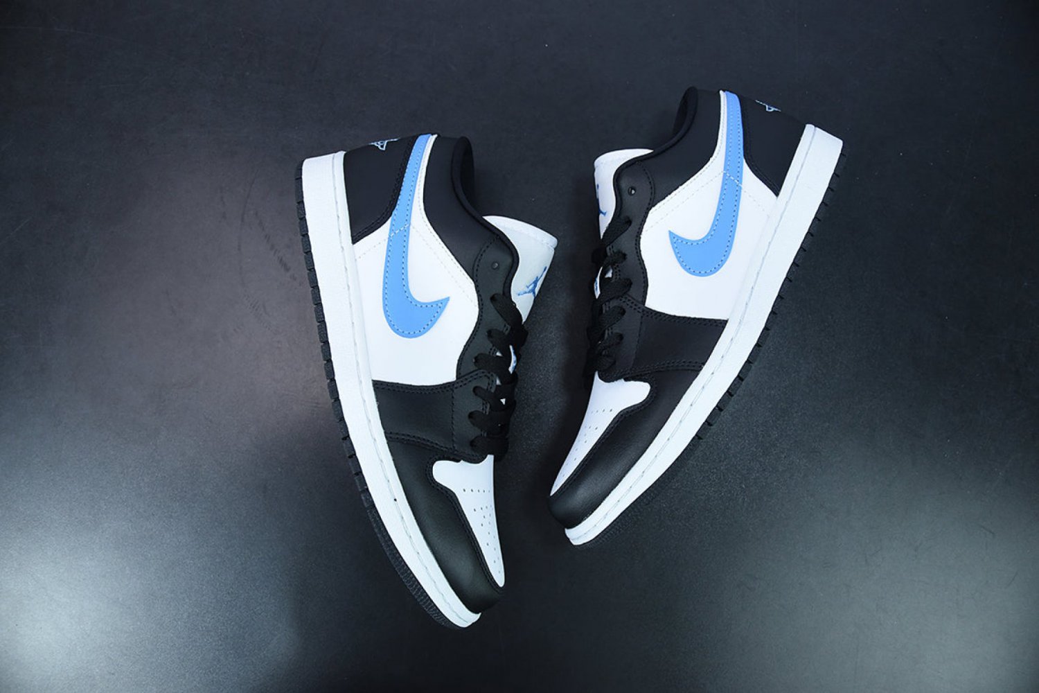 Jordan Low Black University Blue