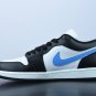 Jordan Low Black University Blue