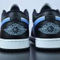 Jordan Low Black University Blue