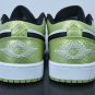 Jordan Low Vivid Green Snakeskin