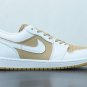 Jordan Low White Light Brown