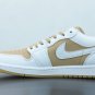 Jordan Low White Light Brown