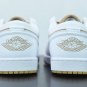Jordan Low White Light Brown