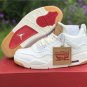 Levi's x Air Jordan 4 Retro 'White Denim'
