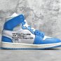 Men's Air Jordan 1 Retro High Off-White University Blue UNC Sneakers