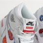 NBA X Air Jordan 1 Retro High OG &acirc;��White Perforated&acirc;�� Custom