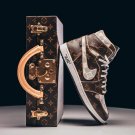 Nike Air Jordan 1 High x The Surgeon Monogram Brown With Special BOX