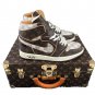 Nike Air Jordan 1 High x The Surgeon Monogram Brown With Special BOX