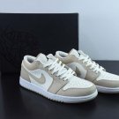 Nike Air Jordan 1 Low Features Heavy Tumbled Tan Leather
