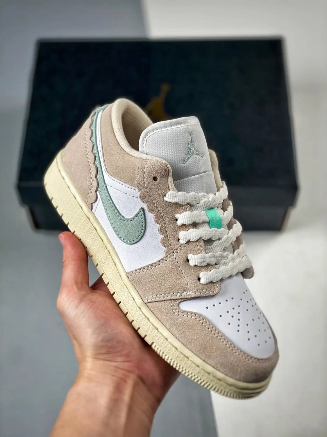 Nike Air Jordan 1 Low SE Scalloped Edge Guava Ice