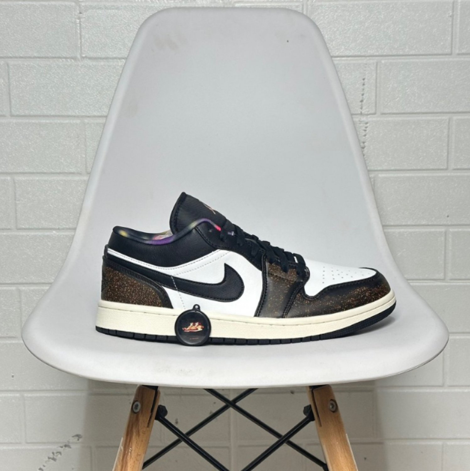 Nike Air Jordan 1 Low SE Wear Away Yellow Brown GS