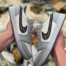 Nike Air Jordan 1 Low X Dior White Grey