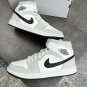 Nike Air Jordan 1 Mid  Light Smoke Grey Women's