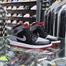 Nike Air Jordan 1 Mid 'Black Cement Grey'