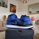 Nike Air Jordan 1 Mid Hyper Royal Marina Blue