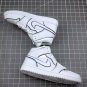 Nike Air Jordan 1 Mid Iridescent Reflective White