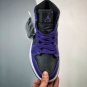 Nike Air Jordan 1 Mid Purple Black