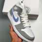 Nike Air Jordan 1 Mid Wolf Grey Aluminum