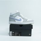 Nike Air Jordan 1 Mid Wolf Grey White