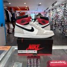 Nike Air Jordan 1 Retro High OG 'Smokey Grey' with pop Varsity Red