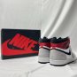 Nike Air Jordan 1 Retro High OG 'Smokey Grey' with pop Varsity Red