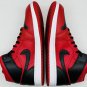 Nike Air Jordan 1 Retro Mid Reverse Bred Gym Red 554724-660