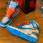 Nike Air Jordan 1 x Off White UNC &acirc;��University Blue&acirc;��