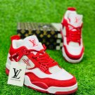 Nike Air Jordan 4 Monogram White Red