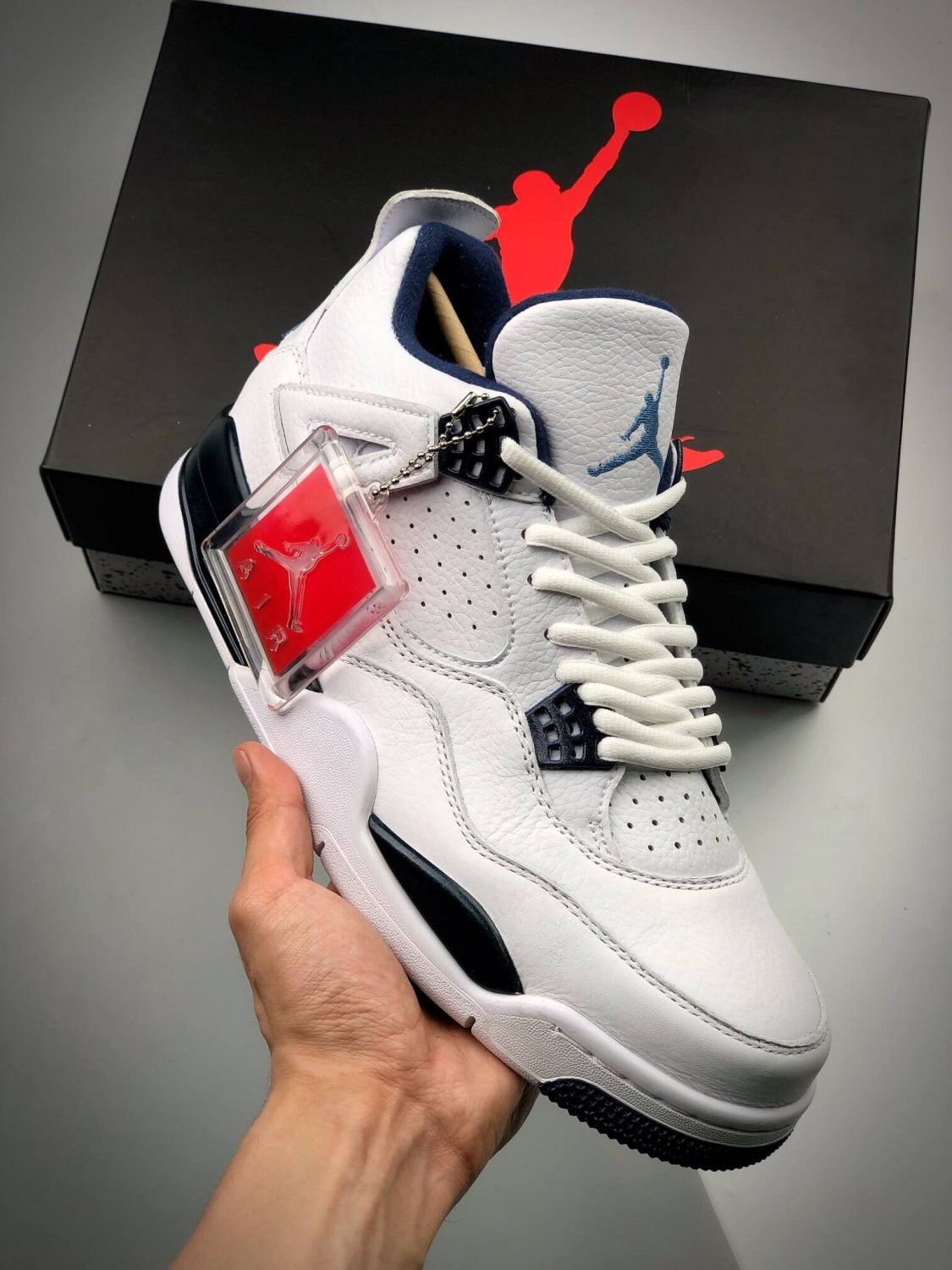 Nike Air Jordan 4 Retro LS 'Legend Blue' 314254-107