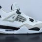 Nike Air Jordan 4 Retro Military Black White Neutral Grey