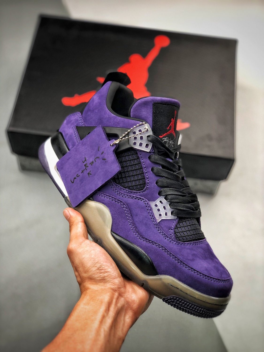 Nike Air Jordan 4 Retro Travis Scott Purple