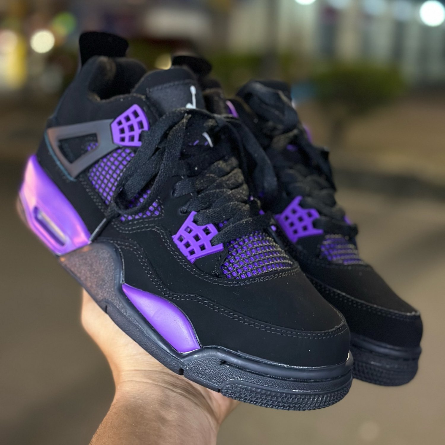 Nike Air Jordan 4 Thunder Purple