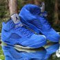 Nike Air Jordan 5 Retro &acirc;��Blue Suede&acirc;��