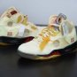 Nike Air Jordan 5 Retro Off-White Sail FIRE RED DH8565-100