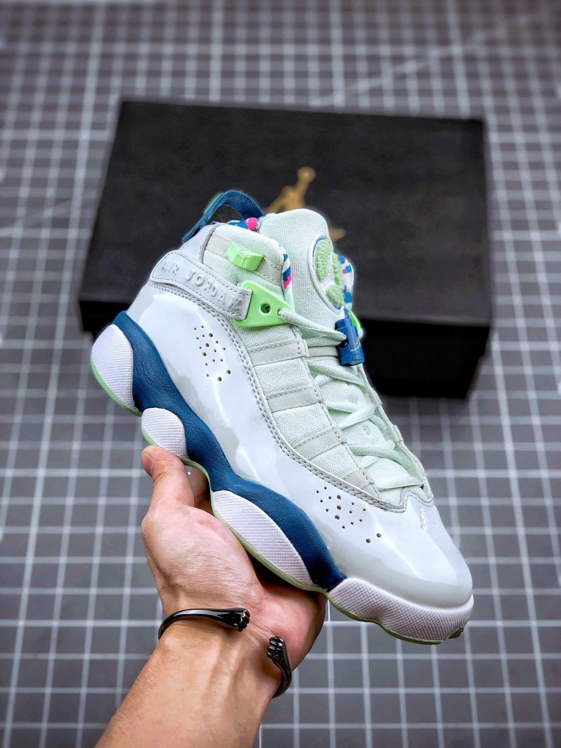 Nike Air Jordan 6 Rings GS Green Abyss
