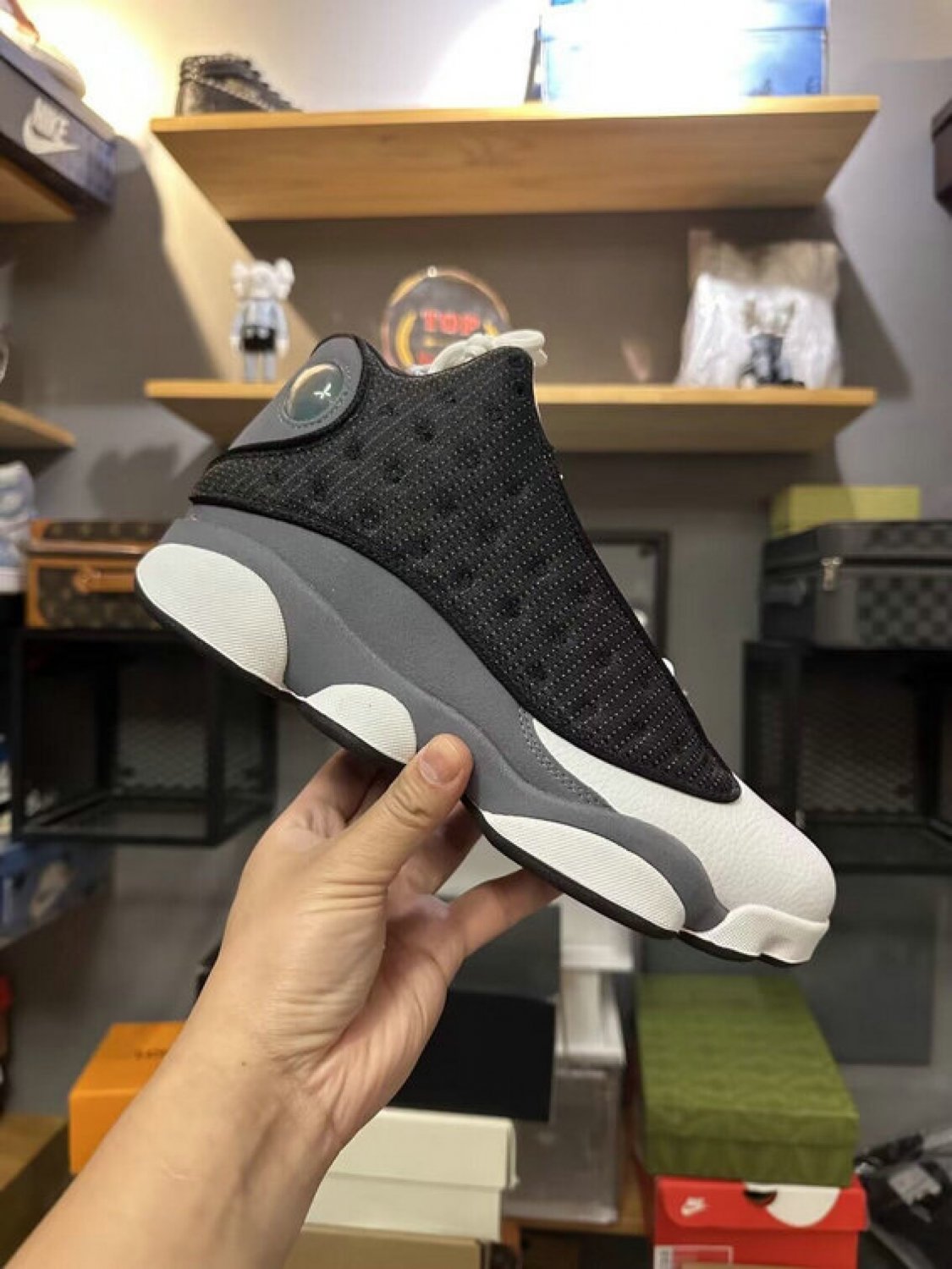 Nike Air Jordan 13 Retro Black Flint (PS)
