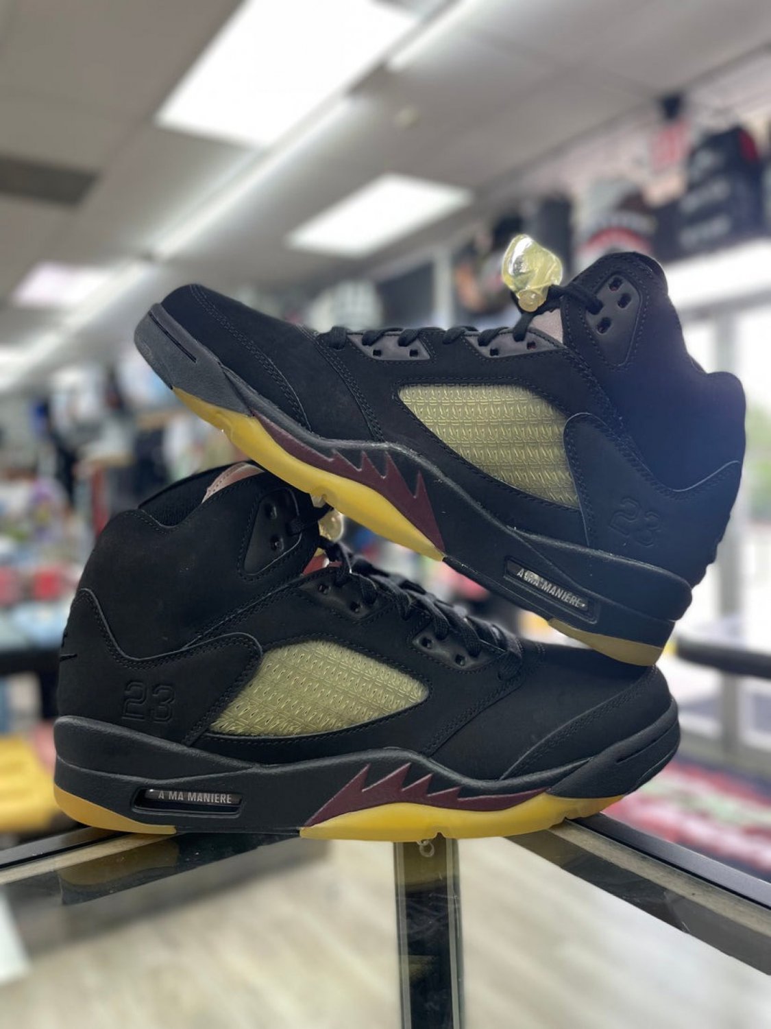 Nike Air Jordan Retro 5  A Ma Maniere Black